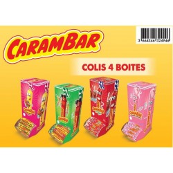 Colis carambar mix 4 boites x 180