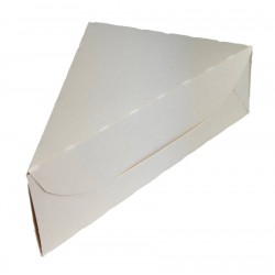 Boîte triangle une part FSC sans fenêtre 16.5 x 12 x 5 cm x 50