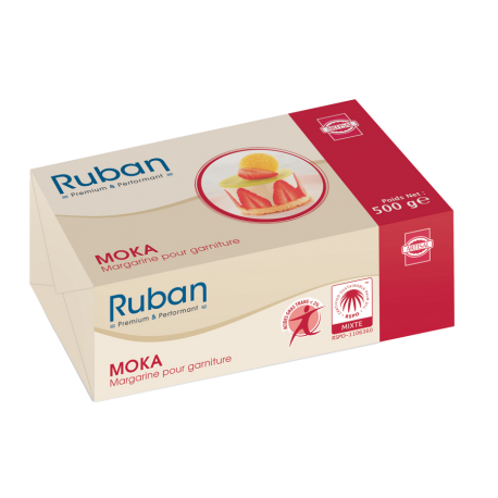 Margarine pour garniture Ruban Moka 500 g