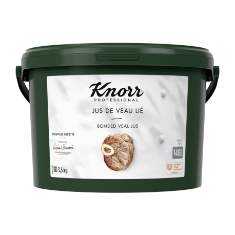 Jus de veau lié déshydraté 140 L 3,5 kg
