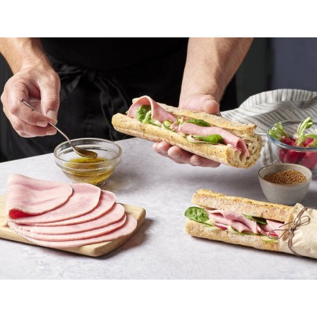 Jambon cuit supérieur découenné dégraissé grandes tranches 90 g x 10