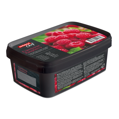 Purée de framboise sucrée Multi variétés 1 kg
