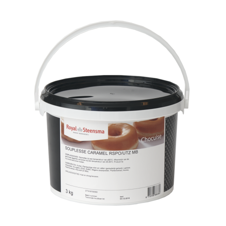 Pâte à glacer souple saveur caramel 3 kg