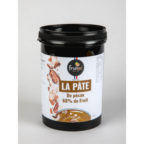 Purée de pécan sucrée 60% de fruit 1kg