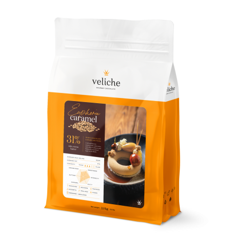  chocolat blanc caramel 31% Euphoria 2.5 kg