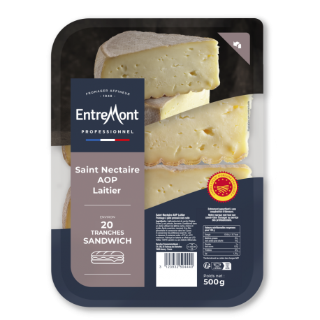 Saint Nectaire en tranches 500 g
