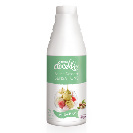 Sauce dessert sensations pistachio Docello 750 g