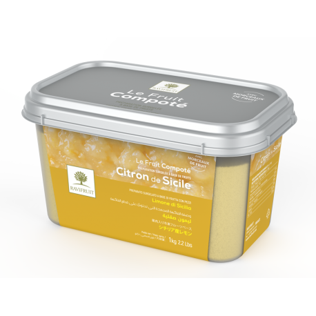 Compotée de citrons de Sicile surgelés 5x1kg