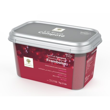 Compotée de framboises surgelées 5x1kg
