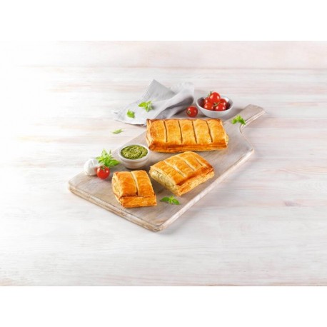 Feuilleté mozzarella basilic 200gx50