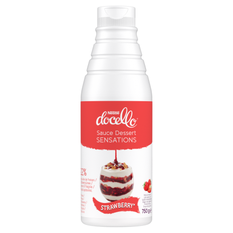 Sauce dessert sensations fraise 750 g