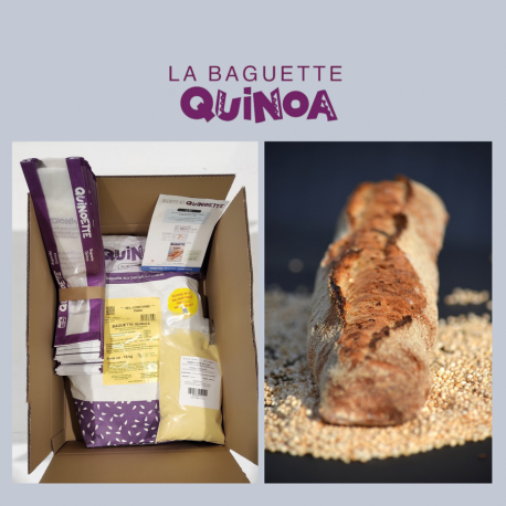 Mélange pour baguette quinoa 10 kg