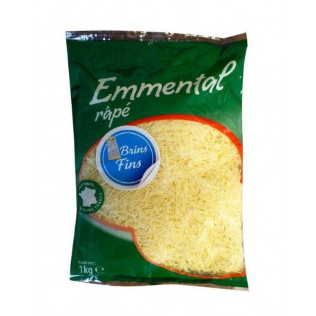 Emmental râpé brin fin Français 1 kg