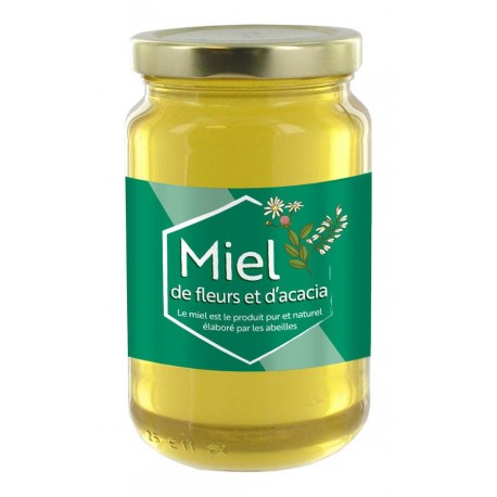 Miel fleurs et acacia 500 g