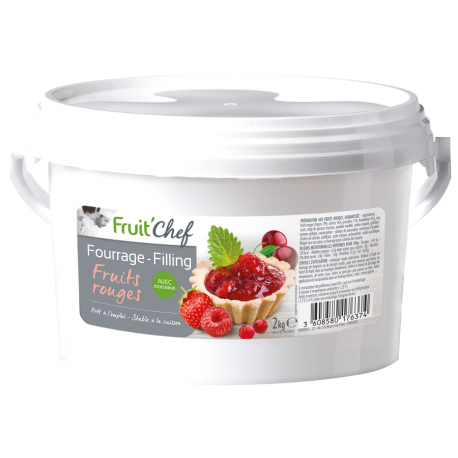 Fourrage avec morceaux fruits rouges 2 kg