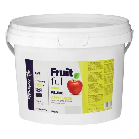 Fourrage de pommes en dés 10x10 6 kg