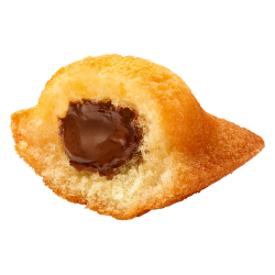 Madeleine mix beurre huile fourrée17% cacao noisette 51g