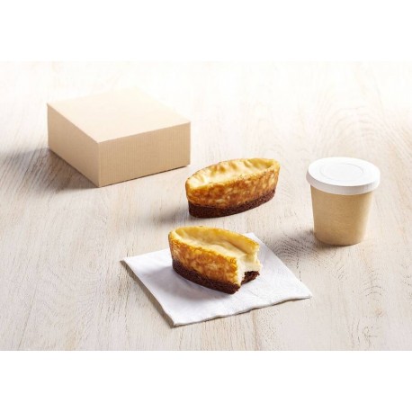 Duo brownie flan vanille surgelé 90g x 12
