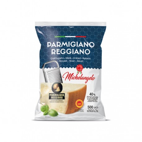 Parmigiano Reggiano râpé AOP 500 g