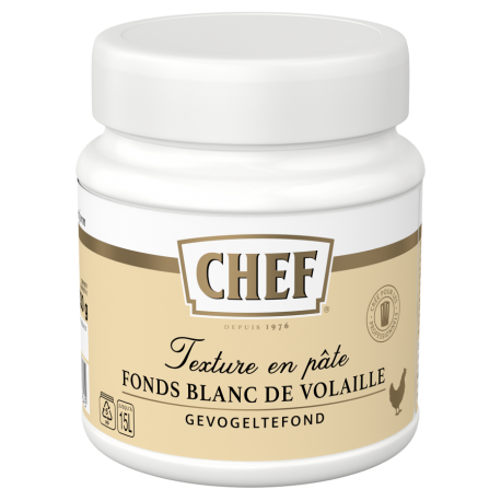 Fond blanc volaille prémium 9-15 L 630 g