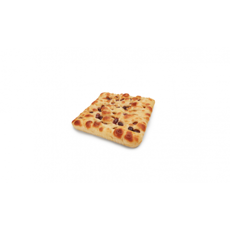 Focaccia Cristallino olives de Kalamata pain spécial cuit congelé 