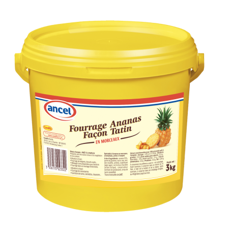 Fourrage ananas en morceaux façon tatin 3 kg
