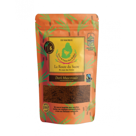Sucre brun dark Muscovado 1kg
