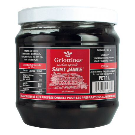 Griottine St james 15 % pet 1 litre