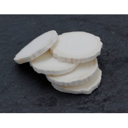 Fromage de chèvre affiné en tranches diamètre 42 mm 7 g IQF 1,20 kg
