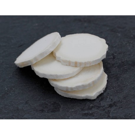Fromage de chèvre affiné en tranches diamètre 42 mm 7 g IQF 1,20 kg