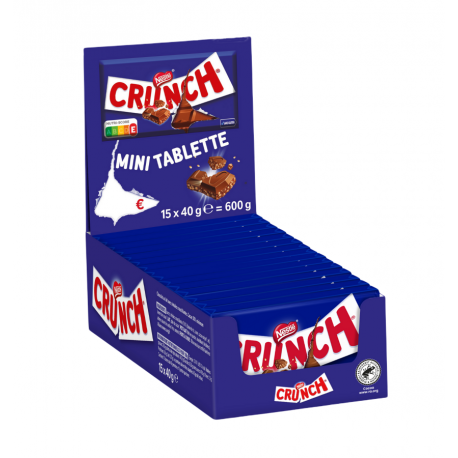 crunch Chocolat au lait barre 40 g