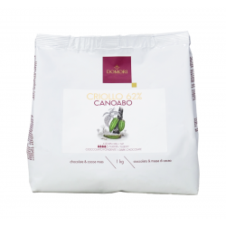Chocolat de couverture noir 62% criollo canoabo 1kg