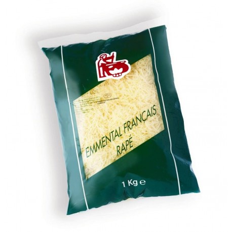 Emmental râpé français petits brins 1.8 mm 1 kg