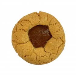 Cookie aux cristaux de sel fourrage apparent caramelau beurre salé 70 g x48