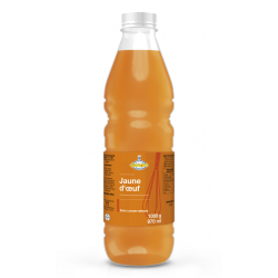 Jaune d'oeuf liquide pasteurisé oeuf de France1 kg