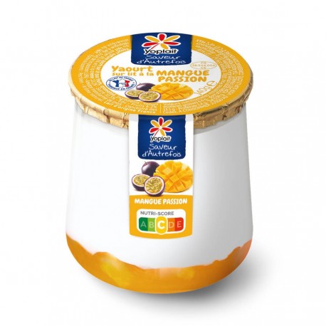 Saveur d'autrefois sur lit de mangue passion 140 g x 6