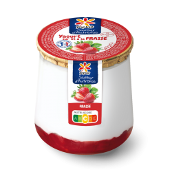 Saveur d'autrefois sur lit de fraise 140 g x 6