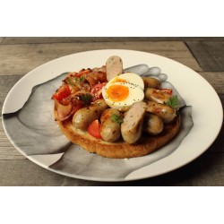 Saucisse de volaille 22g petit déjeuner environ 2 kg