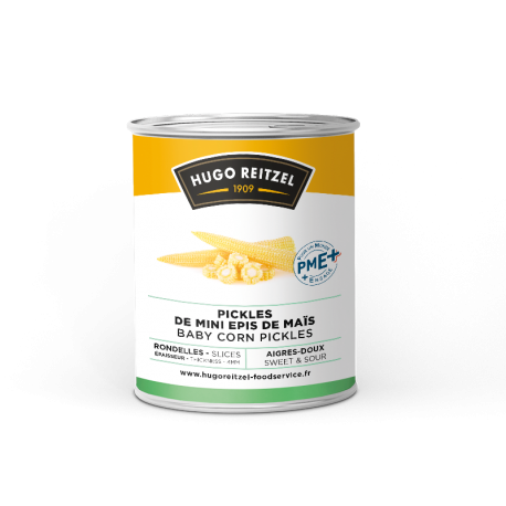 Pickles d'épis de maïs en rondelle 4/4