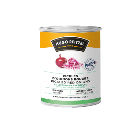 Pickles d'oignon rouge émincé 4/4