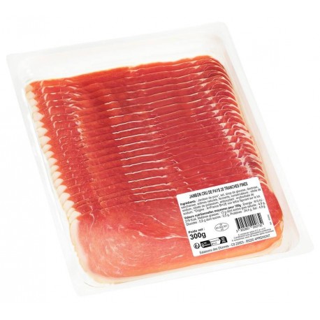 Jambon cru de Pays 20 tranches fines 300 g