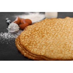 Crêpe maison sucrée diamètre 30 55 g