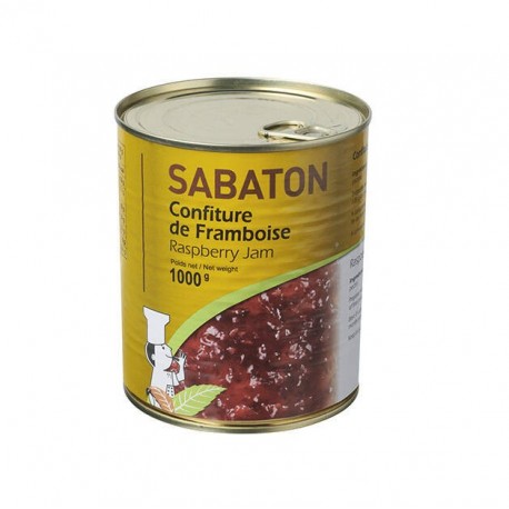 Confiture de framboises 1000 g
