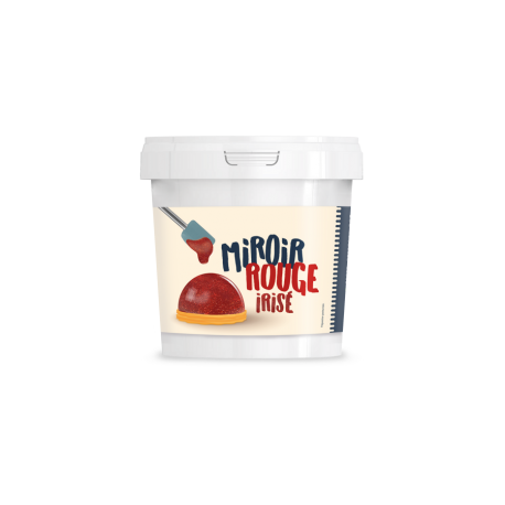 miroir rouge irisé 3.5 kg 