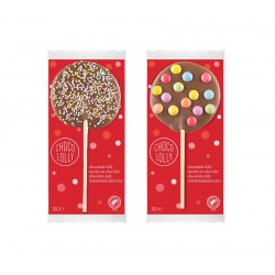 Choc lolly confetti et disco lait 26g