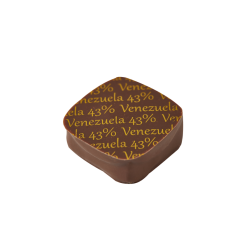 Bonbon de chocolat fourré de ganache chocolat au lait vénézuela 1.5 kg 