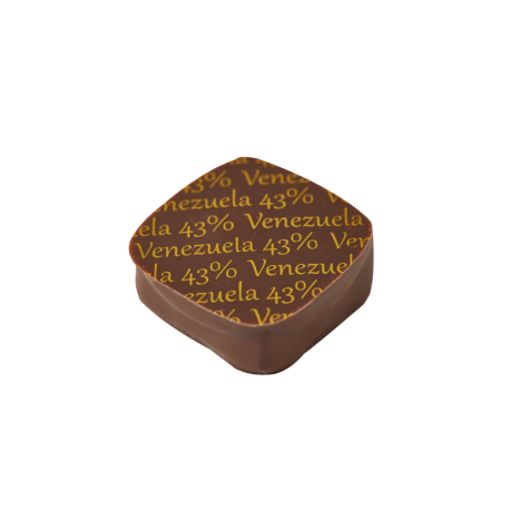 Bonbon de chocolat fourré de ganache chocolat au lait vénézuela 1.5 kg 