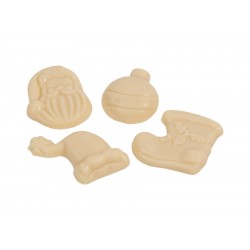 Moulage friture de noël en chocolat blanc 2 kg