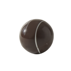 Moulage bombe de noël en chocolat noir 65 g
