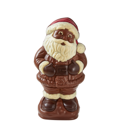 Moulage en chocolat lait père noël vitrine 1.65 kg
